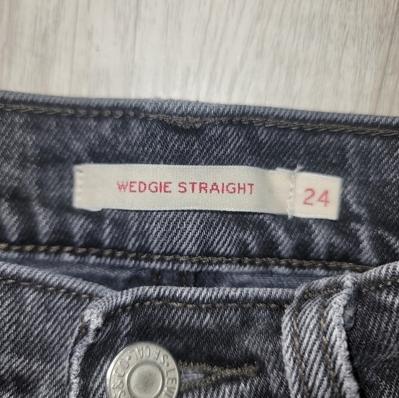 Levis wedgie straight jeans - Picture 6 of 6